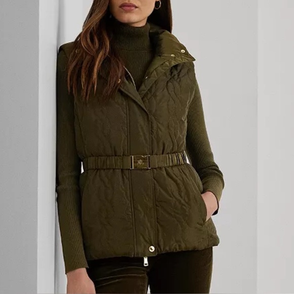Lauren Ralph Lauren Women's Quilted Down Vest - Picture 1 of 7